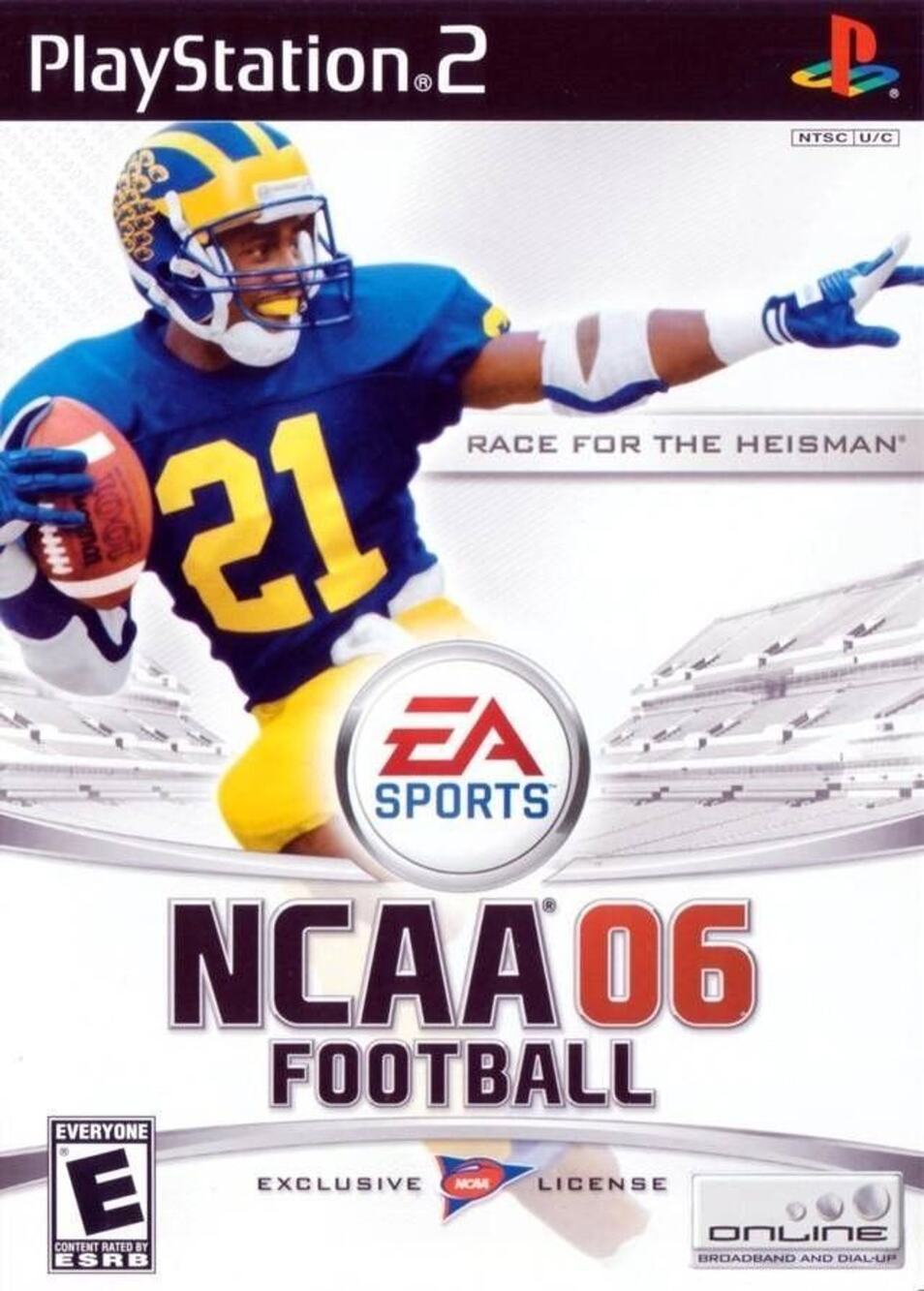 NCAA Football 06 (Sony PlayStation 2, 2005) PS2 CIB Cleaned & Tested VG MICHIGAN